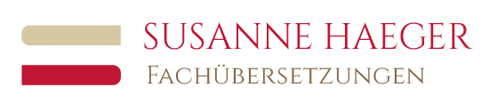 Susanne Haeger Fachübersetzungen